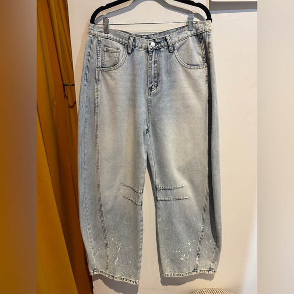 Barrel Leg Jeans by sweetkama - Picture 4 of 4